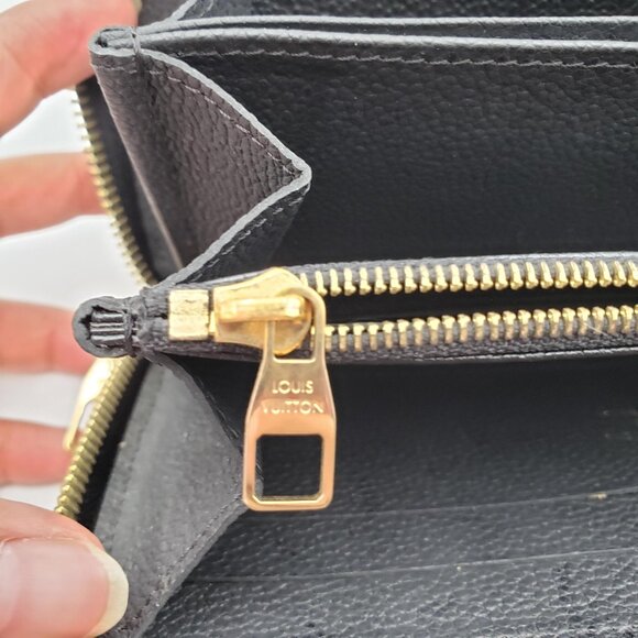 Louis Vuitton Empreinte Zippy Black Wallet 385-070824 - Picture 11 of 13